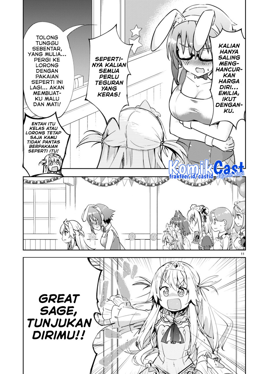 Kenshi wo Mezashite Nyuugaku shita no ni Mahou Tekisei 9999 nan desu kedo!? Chapter 59 Bahasa Indonesia